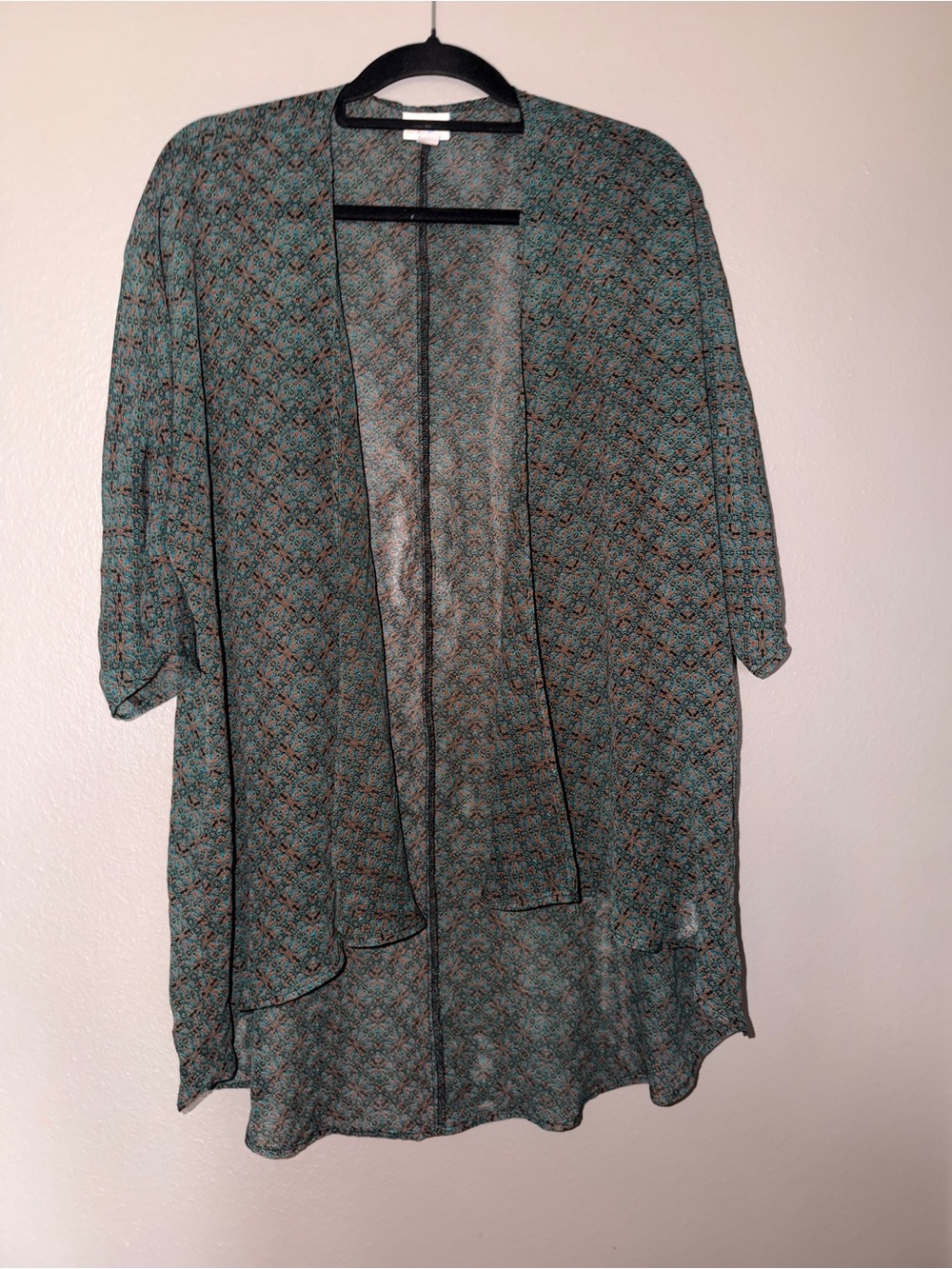 LuLaRoe Shirley Kimono Cover-Up (Size Small)